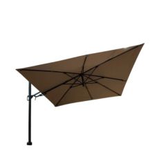 Barletta vrijhangende zweefparasol 3x3 m. taupe Borek