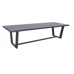 Lauren tafel 300x110x76 cm teak charcoal finish Max&Luuk