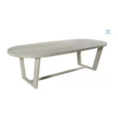 Lauren tafel 270x110x76 cm teak aged finish Max&Luuk