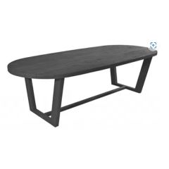 Lauren tafel 270x110x76 cm teak charcoal finish Max&Luuk