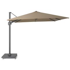 Halifax Zweefparasol 300x300 cm Taupe Buitengewoon de Boet