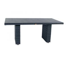 Dining tafel Richard Mond 180 Midnight Grey D 180 x B 90 x H 75 cm Oosterik Home