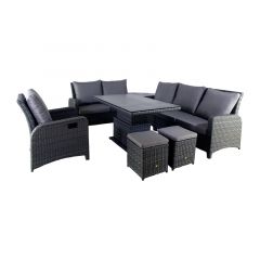 Loungeset Allentown Midnight Grey Oosterik Home