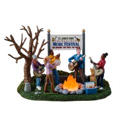 Musikfestival 15x23x14 cm Weihnachtshaus LEMAX