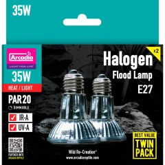 Arcadia halogen basking spot e27 100 watt Habistat Aquadistri