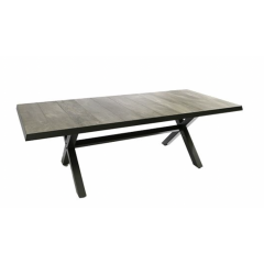 Malatya Tuintafel 220x100 cm Grey tuinmeubel OWN