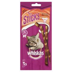 Kattenvoer Sticks Rund 3-pack 18 g Whiskas