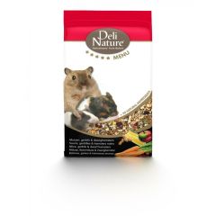 Deli nature 5 sterren menu muis/gerbil/dwerghamster 750gr Deli nature