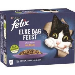 Pch edf mix in gelei 12p 85g Felix