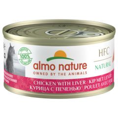 Cat kip&lever 70g Almo Malanico