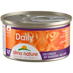 Dailymenu cat konijn 85gr Almo Malanico