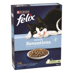 Droog sensations senior 1kg Felix