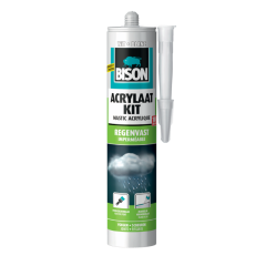 Acryl-Dichtstoff Rainproof Weiß Tube 300 ml Bison