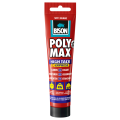 Poly Max High Tack Express Weiße Tube 165g Bison