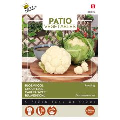 Patio Veggies Bloemkoool Amazing zaden Buzzy
