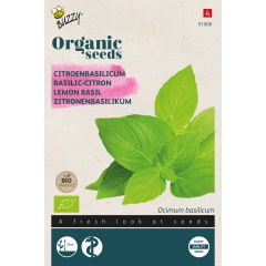 Organic Basilicum Citroensmaak (Bio) zaden Buzzy