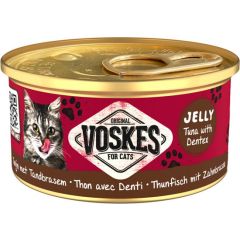 Tonijn met tandbrasem 85g Voskes