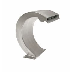 Mamba S-LED-Wasserfall Edelstahl 24x27,5x13,5 cm Ubbink