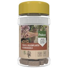Bio Terras & Balkonplanten voeding 40 langwerkende kegels Pokon