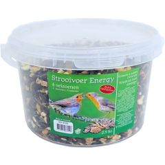 Boon strooivoer energy 4-seizoenen emmer 2.5l Gebr. de Boon