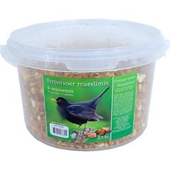 Boon strooivoer muesli 4-seizoenen emmer 2.5l Gebr. de Boon