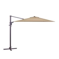 Zweefparasol Monaco flex Zijwaarts Kantelbaar 330 cm Polyester ecru zonwering Madison