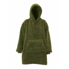 Kapuzenpulli Teddy wintergrün 70x50x87 cm Unique Living