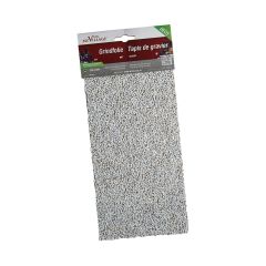Grindmat 30x14 cm wit seizoensdecoratie My Village