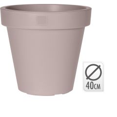 Blumentopf Kunststoff Budget e&k rund 40cm, pastell  Nampook