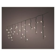 Led ijspegelverlichting 20 meter twinkle 490 led klassiek warm Decoris