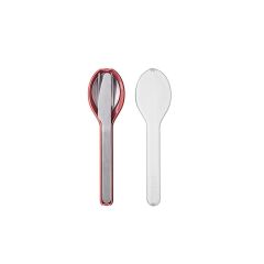 Besteckset Ellipse 3-teilig Vivid mauve Mepal