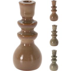 Candle Holder Porcelain Kerst I Nampook