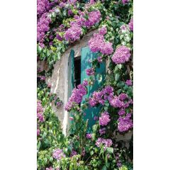 Bloemen luiken 70x130cm Tuinschilderij Customize-it
