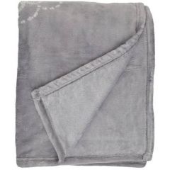 Kleid Plaid Blume l160b130cm grau Unique Living