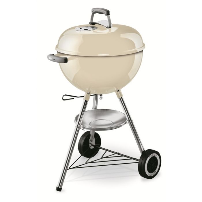 Barbecue one touch original 47 cm elfenbein mit Thermometer Weber