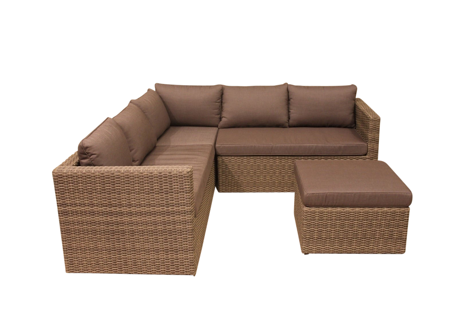 Eurofleur aanbieding Gibson loungeset natural kobo grijs hoekset Eurofleur - 