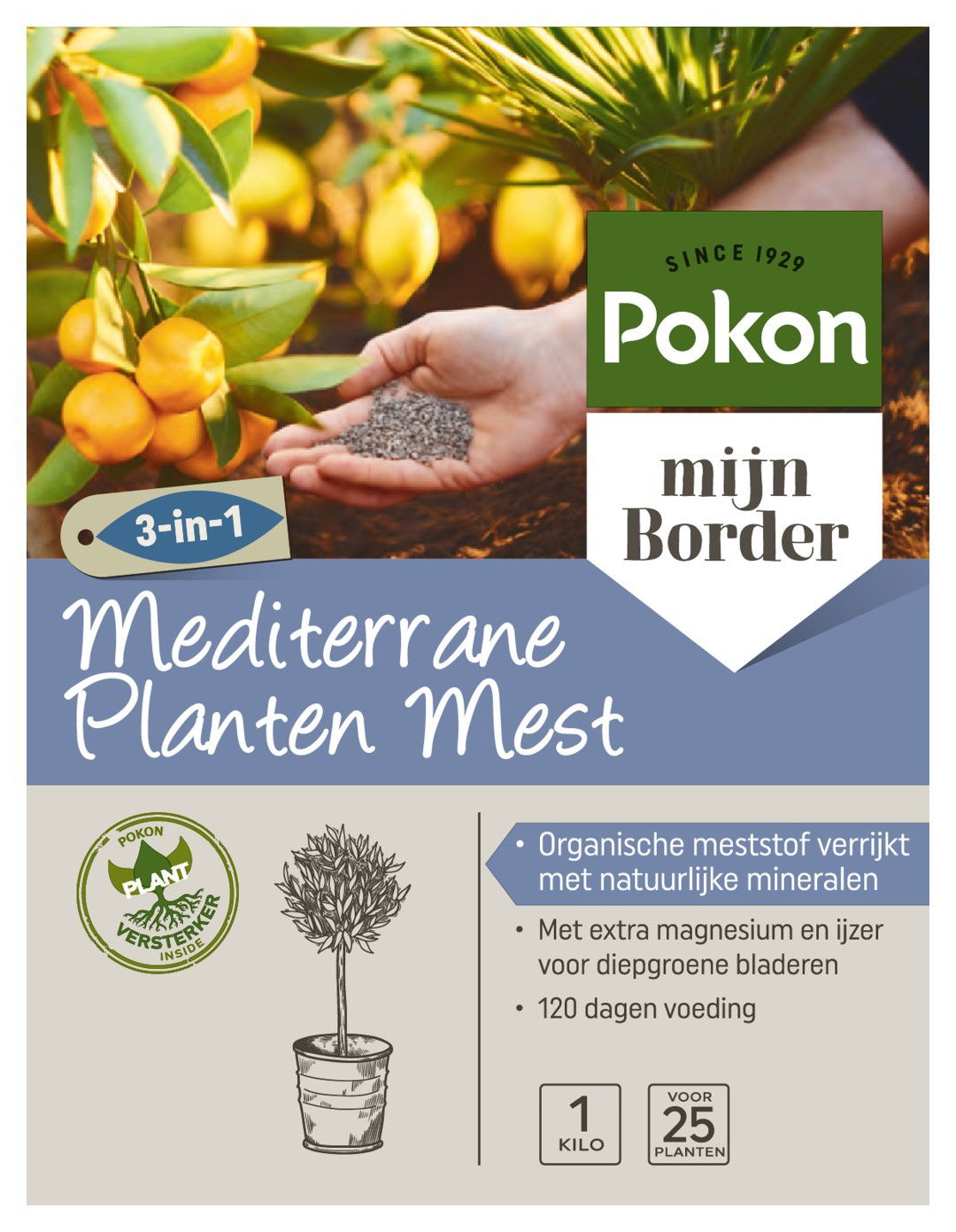 Mediterrane Planten Voeding 1kg Pokon