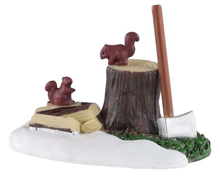 Lemax Axe and logs - 