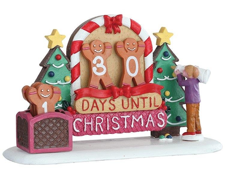 Gingerbread countdown kerstfiguur LEMAX - Lemax