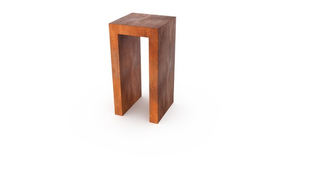 Geroba Sokkel U-vorm Zokal 30 x 30 x 70 cm I