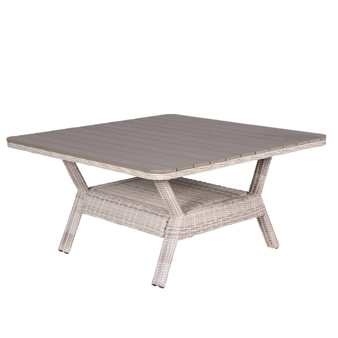 Milwaukee tafel 140x140xH70 passie wilg Garden Impressions