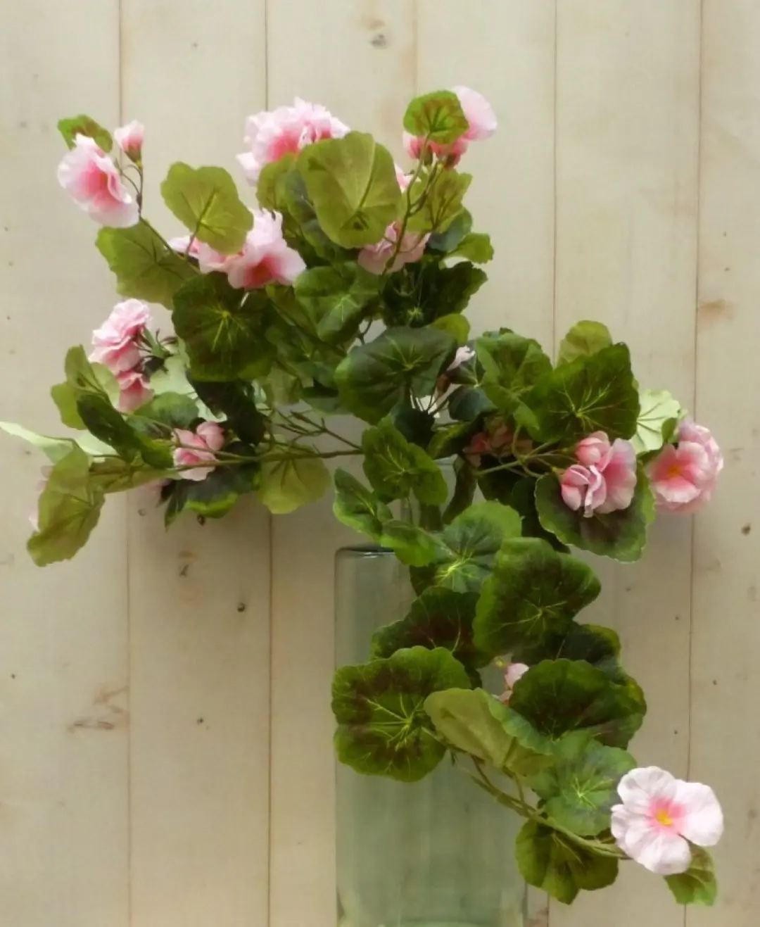 Kunst geranium lichtroze op steker Warentuin Mix