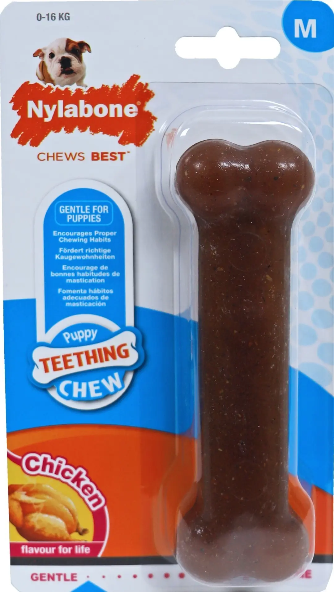 Nylabone Puppy Chew bone wolf N215 Nylabone Gebr. de Boon