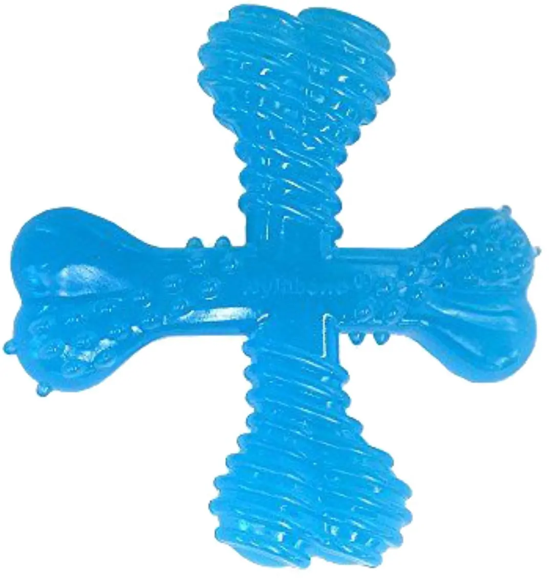 Nylabone Puppy Chew teething x-bone beef XS NPX200 tot 7 kg Nylabone Gebr. de Boon