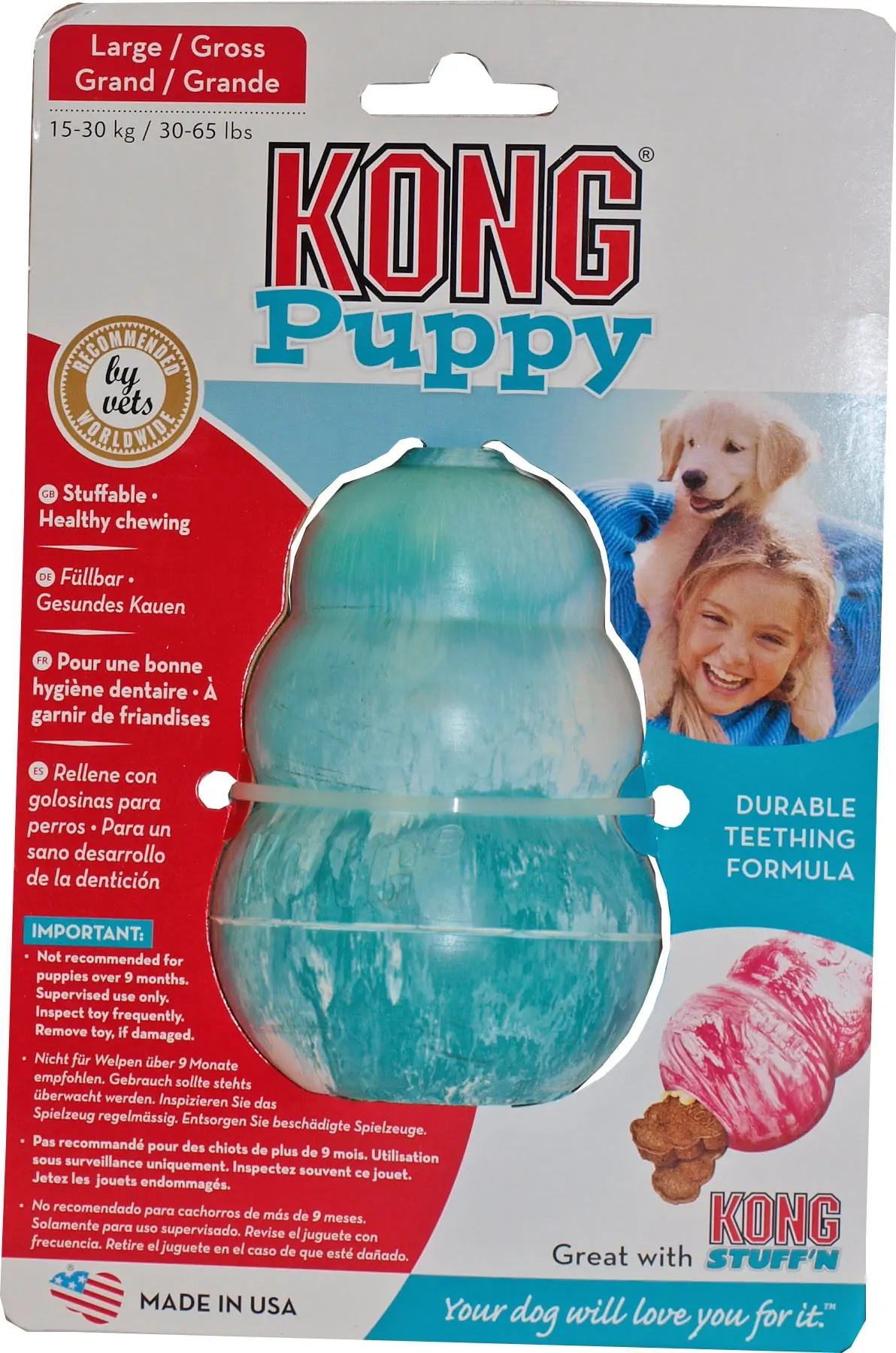 Hondenspeelgoed puppy large Kong