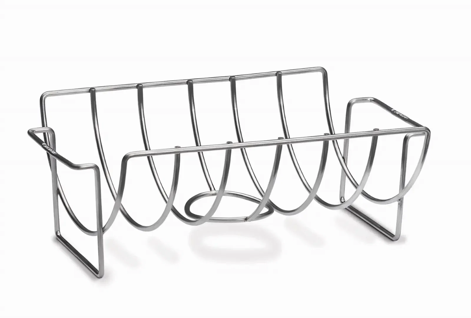 RVS sparerib- en braadstukhouder barbecue Napoleon Grills