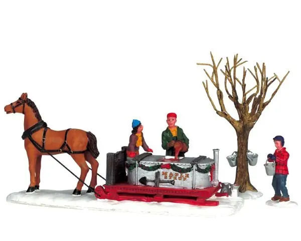 Kerstfiguur Maple syrup sled LEMAX
