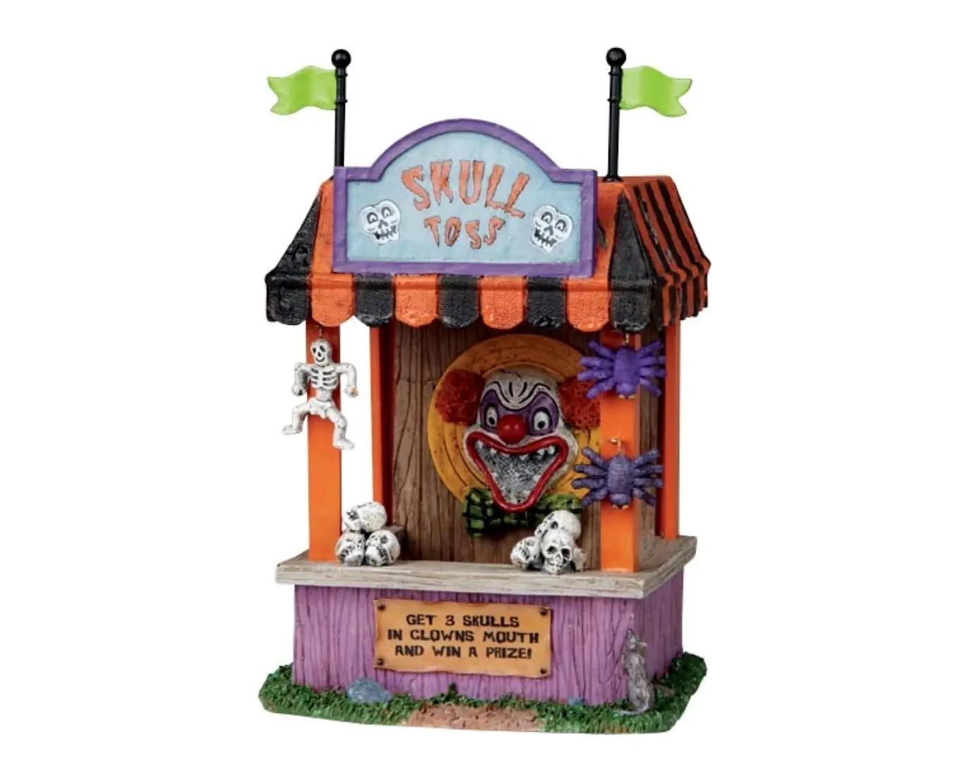 Kerstfiguur Skull toss LEMAX