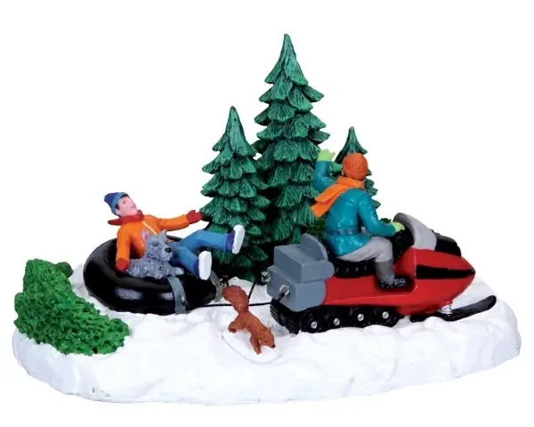 Kerstfiguur Snowmobile slider LEMAX
