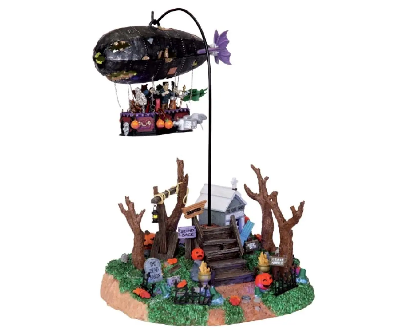 Kerstfiguur Dreaded zeppelin LEMAX